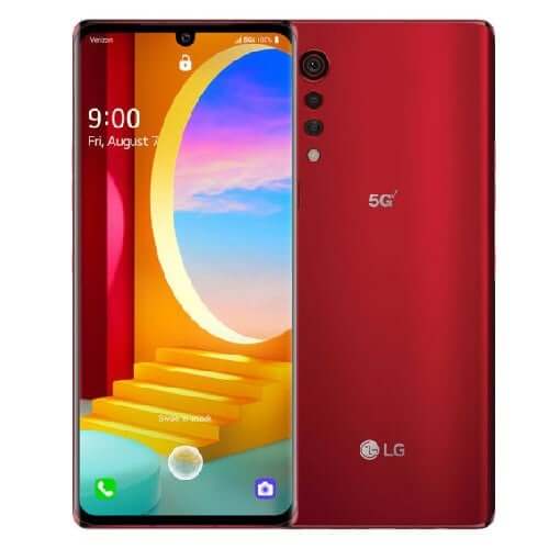 LG Velvet - 128GB, 8GB RAM, Single SIM in Red Smartphone
