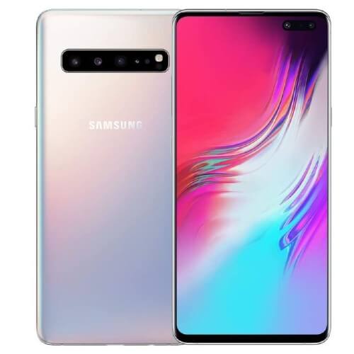 Refurbished Galaxy S10 5G Crown Silver 128GB Storage KSA