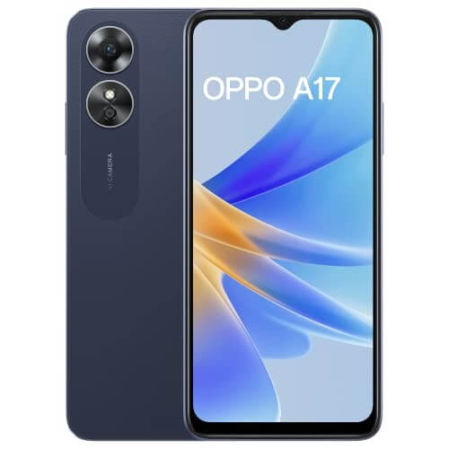 Oppo A17 128GB 6GB RAM Dual Sim Midnight Black | KSA