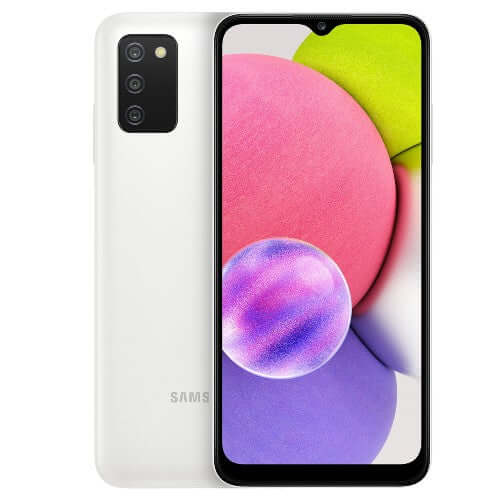 Samsung Galaxy A03s 128GB 4GB Ram Dual Sim White available now at Fonezone.me