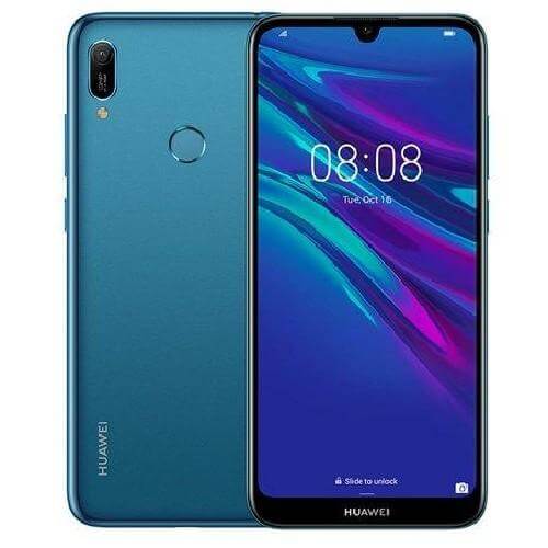 Huawei Y6 Prime 2019 Mobile Phone 64GB, 3GB Ram Sapphire Blue - Saudi Arabia
