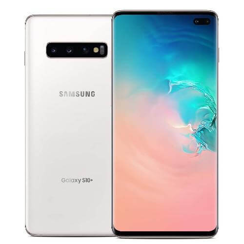 Samsung Galaxy S10+ Dual Sim 128GB 8GB Ram Ceramic White | online in Riyadh, Jeddah