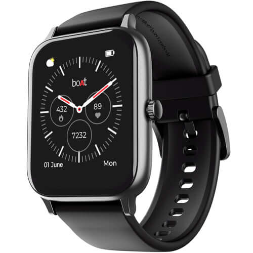 boAt Xtend Pro with Bluetooth Calling Chip and 1.78” AMOLED Display – Active Black, KSA Price