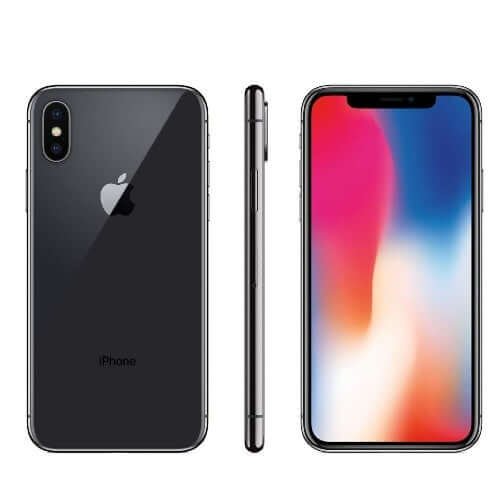 Refurbished Apple iPhone X Space Grey 64GB Fonezone