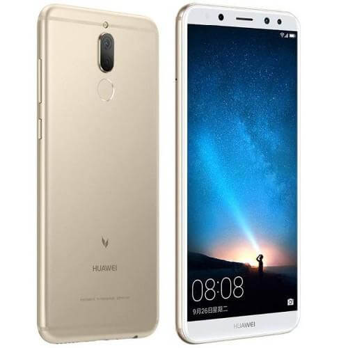 Huawei Mate 10 Lite Dual Sim - 64GB, 4GB Prestige Gold With Price Online in KSA