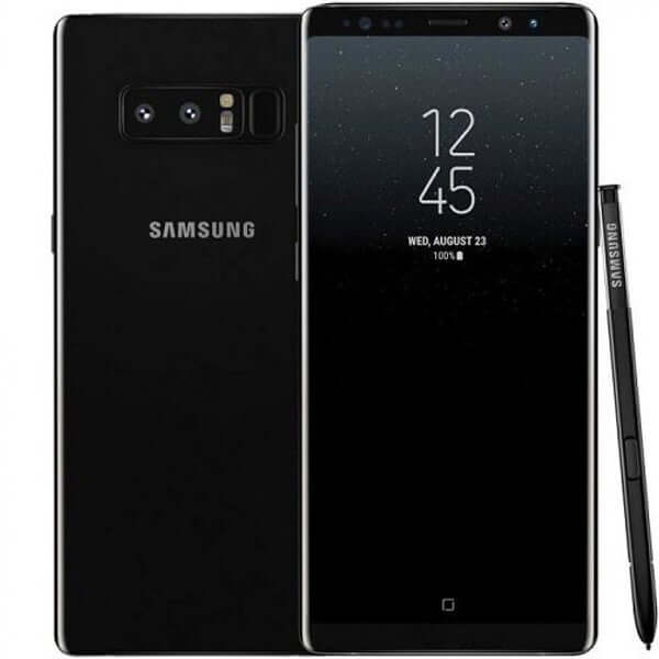Samsung Galaxy Note 8 256GB 6GB RAM 4G LTE  Midnight Black | KSA