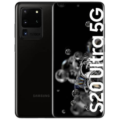 Samsung Galaxy S20 Ultra 128GB 12GB Ram - 5G Cosmic Black in Saudi Arabia