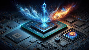 Image of the Google Tensor G3 processor chip showcasing its advanced features and design.