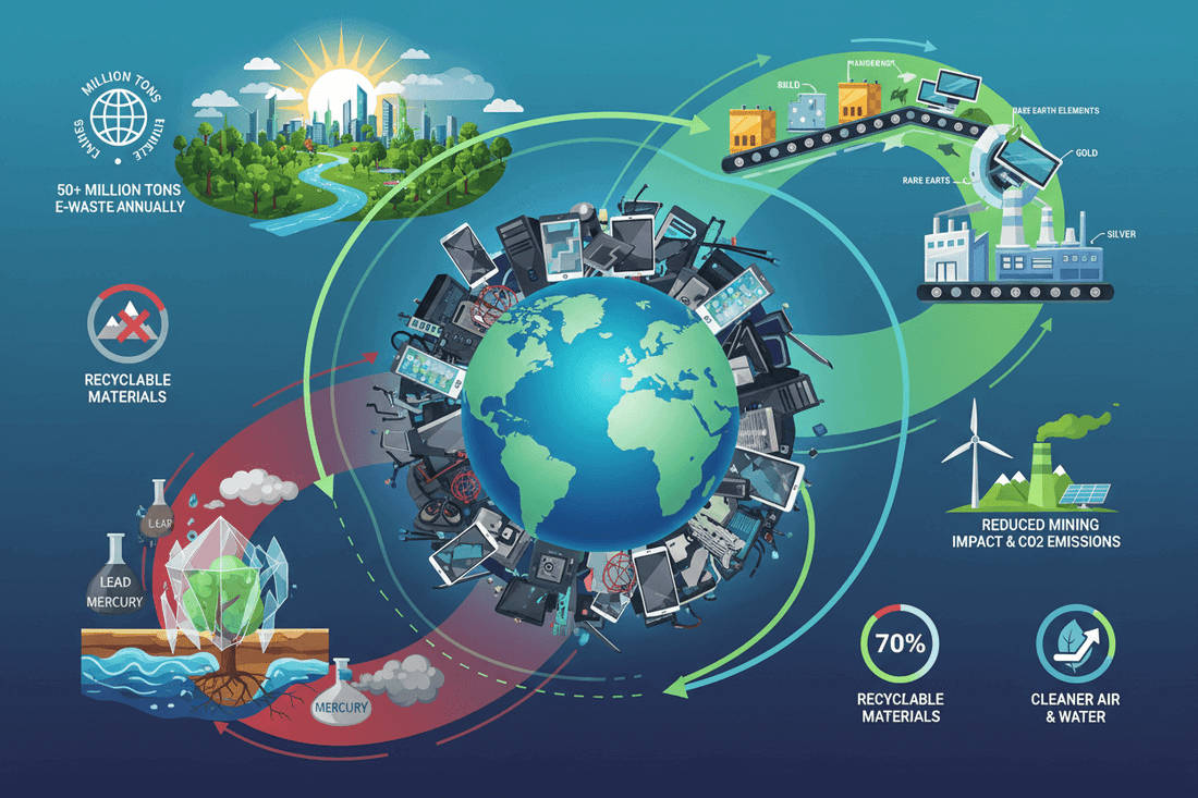 e-waste recycling is critical for sustainability - Fonezone.me