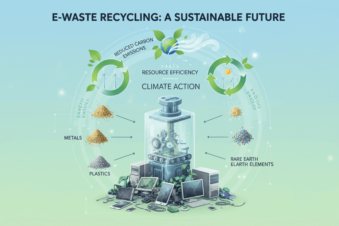 E-waste recycling helps reduce emissions - Fonezone.me