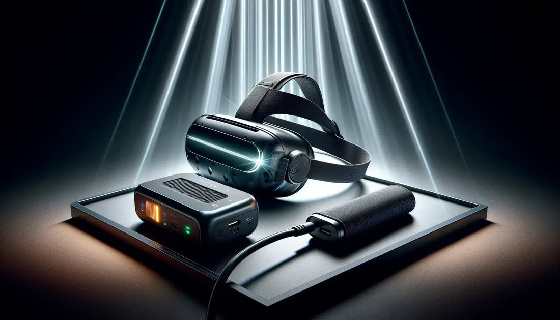 "Boost Meta Quest 3: Zyber VR Neck Battery"