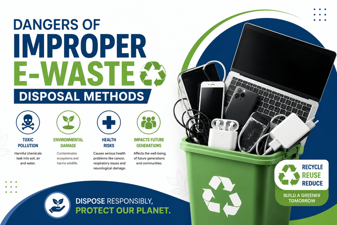 Dangers of Improper E-waste Disposal Methods