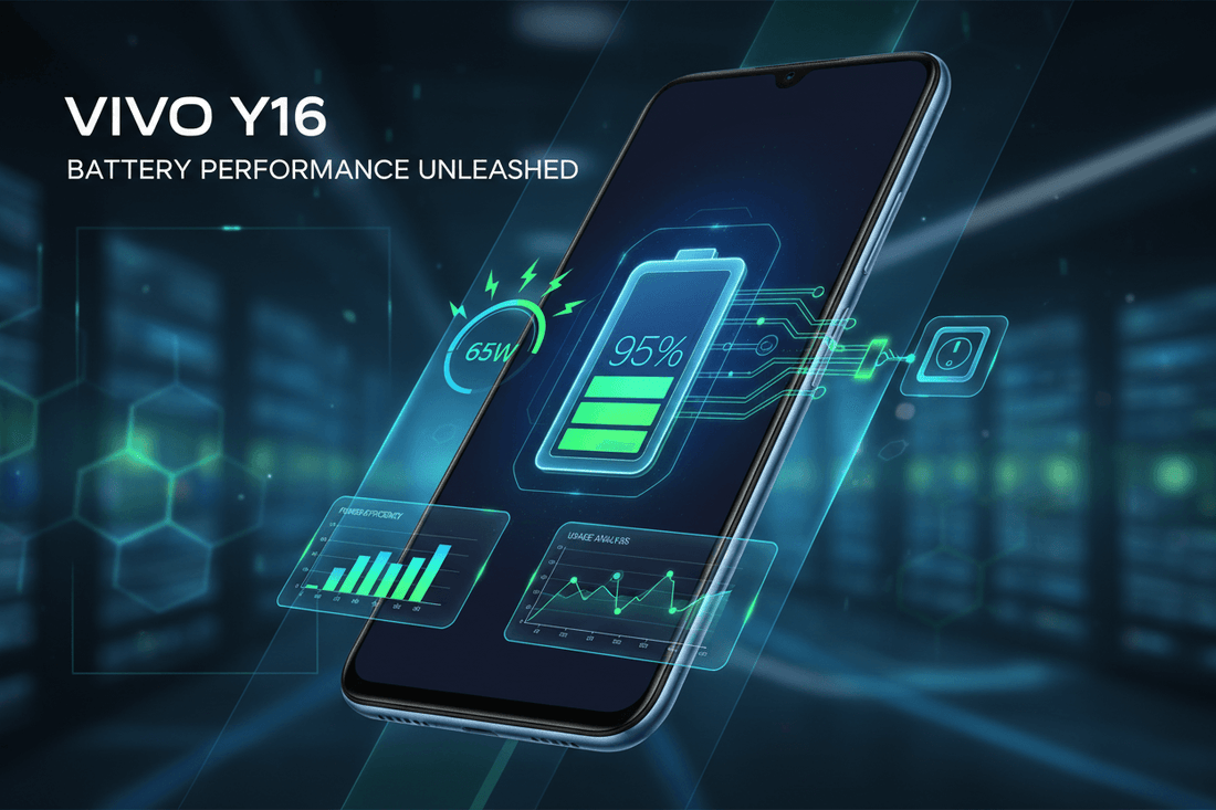 Vivo Y16 Battery Life Charging Speed Efficiency Review