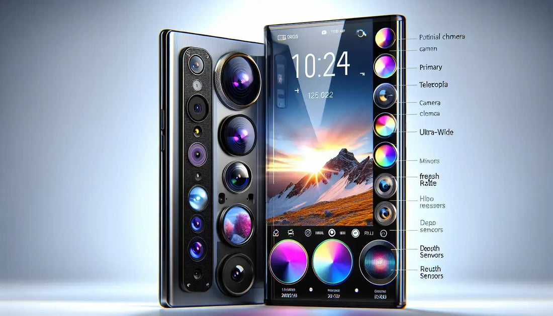 2024 Perfect Smartphone showcasing advanced camera features and specifications for optimal performance.