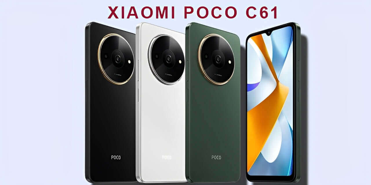 Xiaomi Poco C61 – Stylish & Feature-Packed