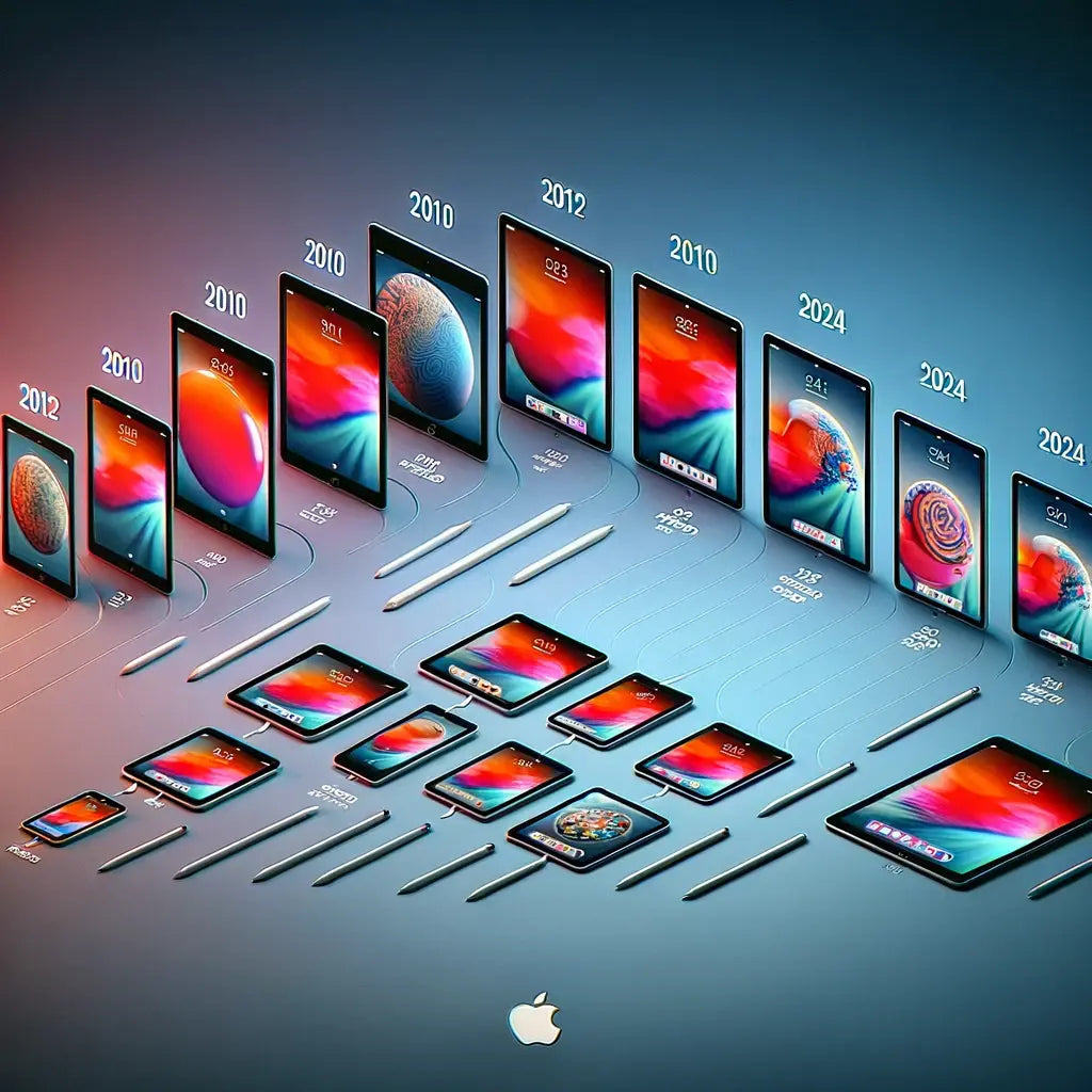 Apple's iPad Evolution: A Decade of Tablet Tech (2010-2024)