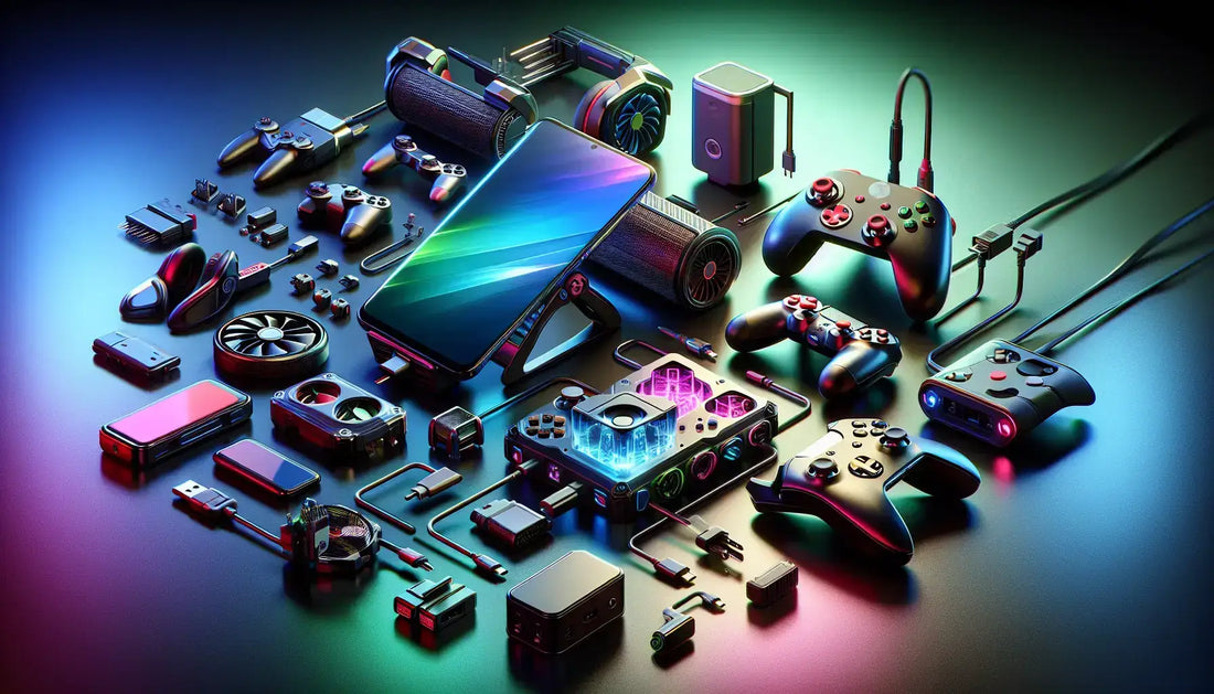 Collection of top smartphone gaming gadgets including controllers and accessories for enhanced gameplay.