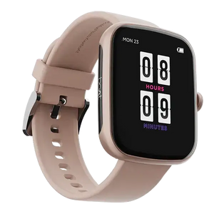 boAt Wave Style Smartwatch – 1.69" HD Display, HR & SpO2 (Beige)