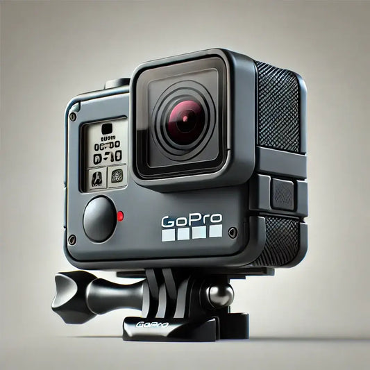 GoPro Camera showcasing advanced design for adventure photography and video in 2024.