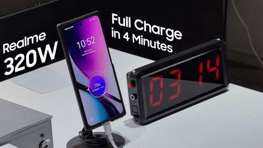New 320W charger can completely fill a smartphone battery in 4.5 minutes but you can't buy it yet