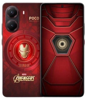 Poco X8 Pro Iron Man Edition showcasing the unique gaming design and features.
