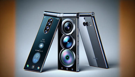 OPPO Find N3 Flip showcased in an unboxed view featuring its sleek design and advanced camera setup.