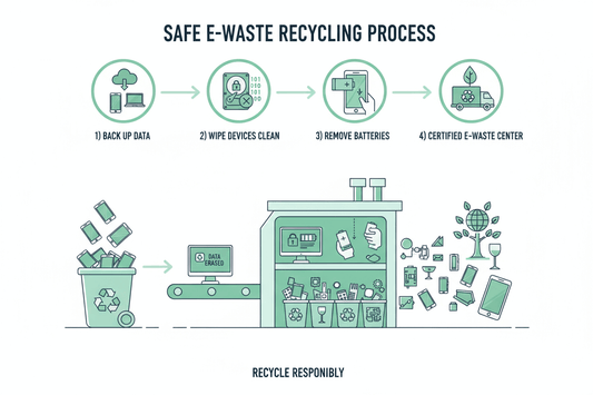 Safely recycle mobiles and laptops - Fonezone.me