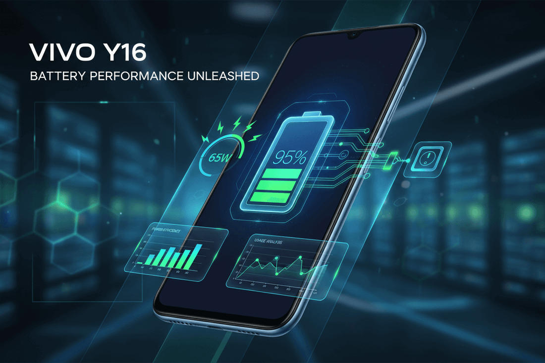 Vivo Y16 Battery Life Charging Speed - Review