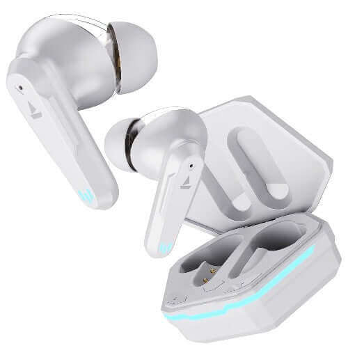 boAt Airdopes 191G True Wireless in Ear Earbuds with ENx Tech Equipped Quad Mics, White Siberia Brand New