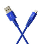  boAt Rugged V3 Braided Micro USB Cable for Personal Computer (Cobalt Blue) Brand New