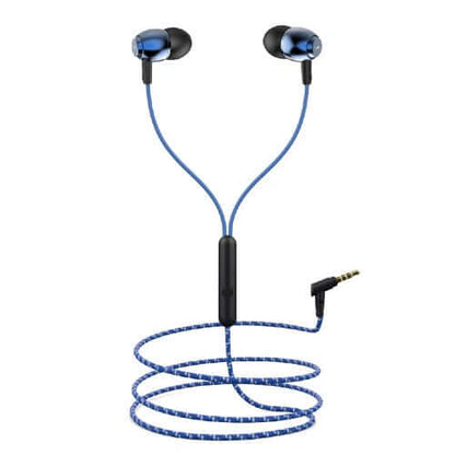  boAt Bassheads 162 in Ear Wired Earphones with Mic(Jazzy Blue)Brand New