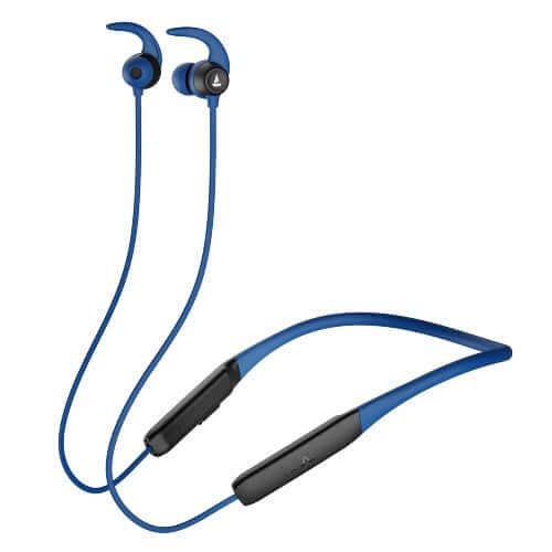  boAt Rockerz 255 Neo in-Ear Bluetooth Neckband with Mic with ENx Tech, Upto 25 Hours Playback,Furious Blue Brand New