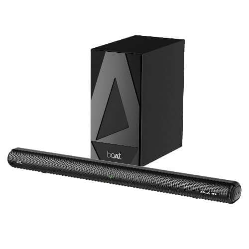 boAt Aavante Bar 1850D with 220W Dolby Audio, Wireless Subwoofer,Premium Black  Brand New