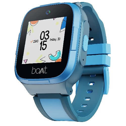 boAt Wanderer Kid's Watch with 1.4" HD Display, 4G Sim Enabled,IP68 Waterproof,Aqua Brand New