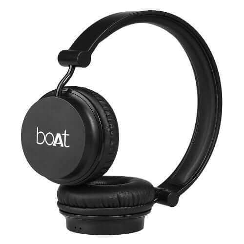  boAt Rockerz 400 Bluetooth On Ear Headphones With Mic With Upto 8 Hours Carbon Black Brand New