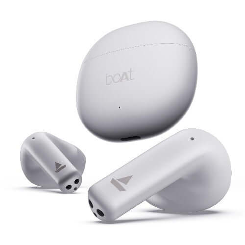 boAt Airdopes Atom 81 True Wireless Earbuds with Upto 50H Playtime,Pearl White Brand New