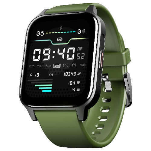 boAt Xtend Call Plus Smart Watch with 1.91" HD Display, Advanced BT Calling,Olive Green Brand New