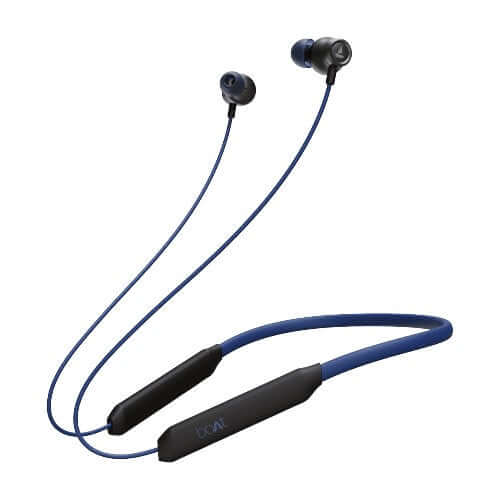 boAt Rockerz 205 Pro in Ear Bluetooth Neckband with Mic,30 Hours Playtime,Buoyant Blue Brand New