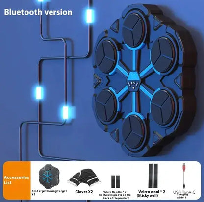 Electronic Boxing Target Machine with reaction training modes