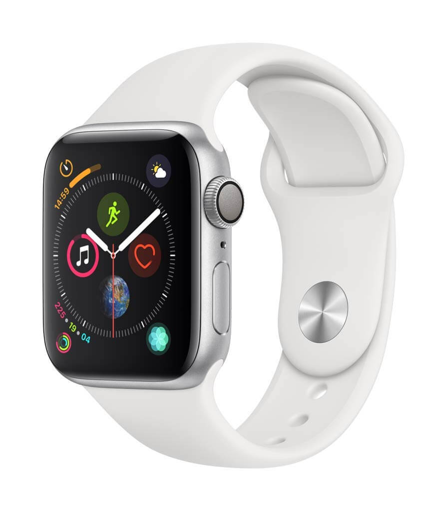 Apple Watch 4 GPS Aluminum 40mm Silver -