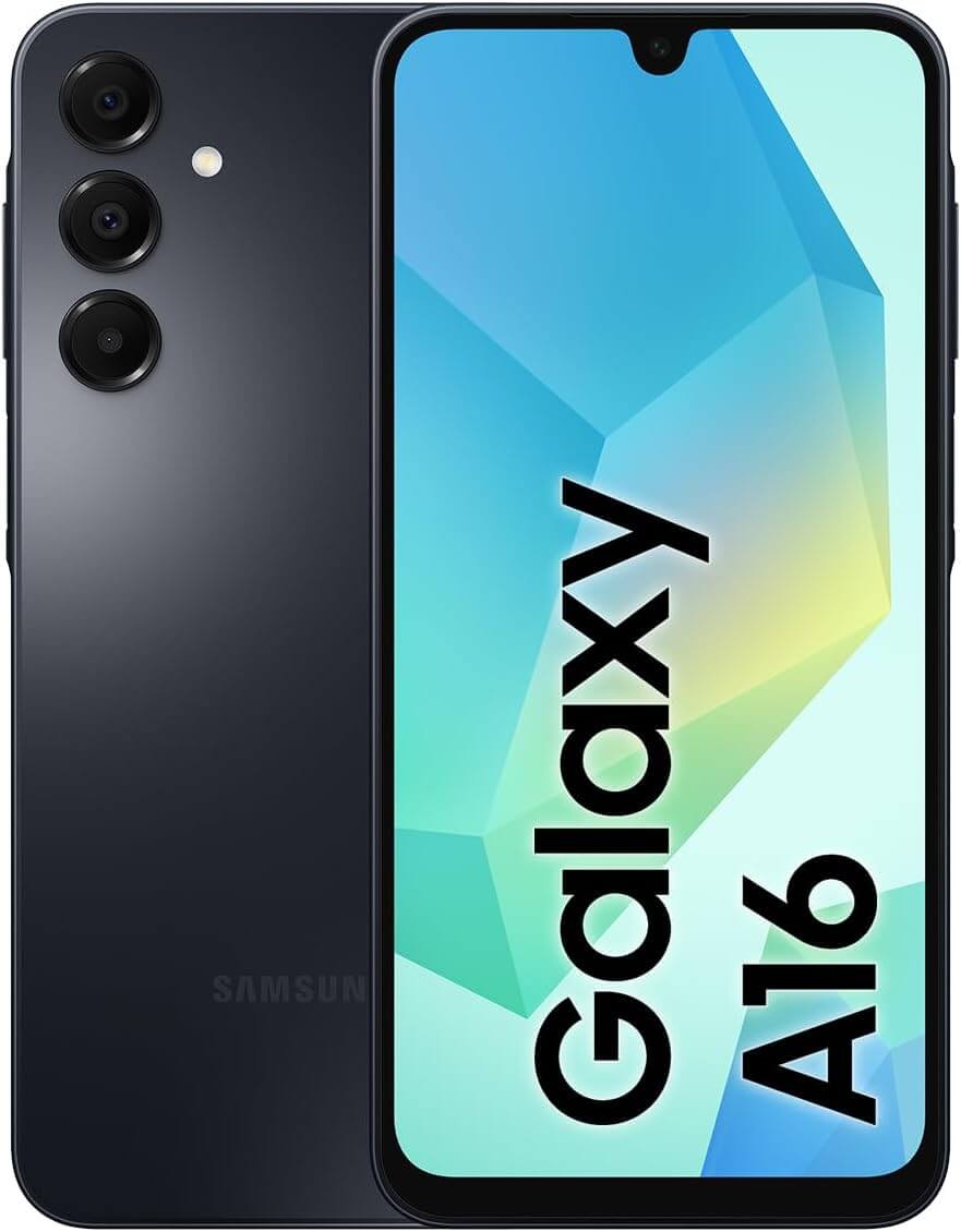 Samsung Galaxy A16 LTE - Sleek Black Android smartphone available at Fonezone.me
