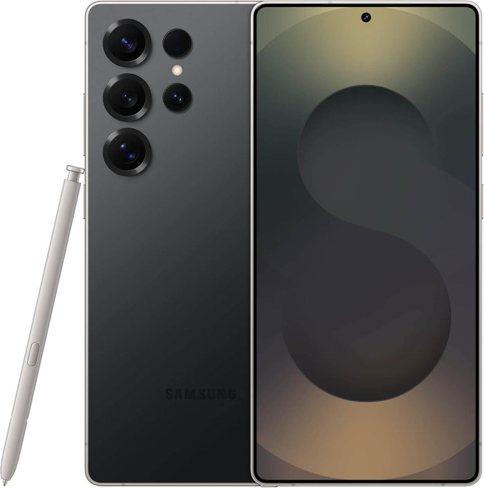 AI-enhanced Samsung Galaxy S25 Ultra AI Phone – elegant Titanium Black in KSA