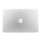 Apple MacBook Air 2014 sleek silver laptop with Apple logo on the cover.