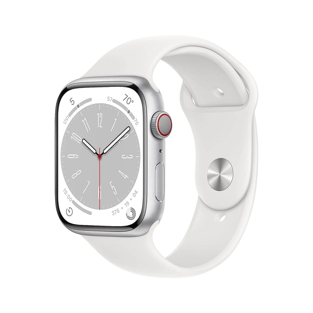 Apple-Watch Series 8 Silver Stainless Steel Case - shop now in