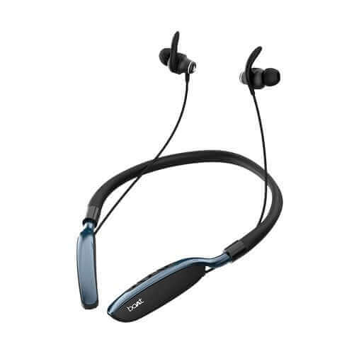  boAt Rockerz 385v2 Bluetooth Neckband with Qualcomm® aptx & CVC, Upto 40 Hours ,Active Black Brand New