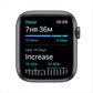 Apple Watch SE Aluminium Case with Charcoal Sport Loop