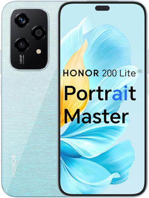 HONOR 200 Lite, 5G Dual SIM, 8GB RAM + 256GB ROM, 6,7” Anti-Drop AMOLED Display, 108MP Triple Rear Camera, Starry Blue
