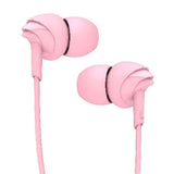 boAt Bassheads 100 in Ear Wired Earphones with Mic(Taffy Pink) Brand New