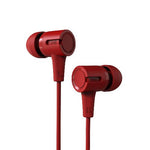 boAt Bassheads 102 in Ear Wired Earphones with Mic(Fiery Red)Brand New