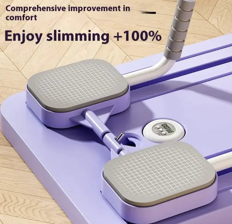 Exercise at home with Household Abdominal Wheel